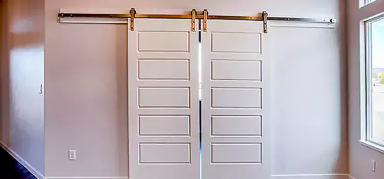 Glass Barn Door with Installation Hardware Kit Happy Valley-Goose Bay